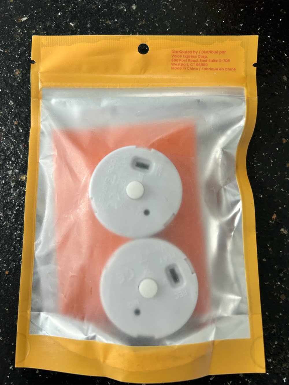 Mini-Me Multi-Message Recorder - Yellow - Picture 2 of 2